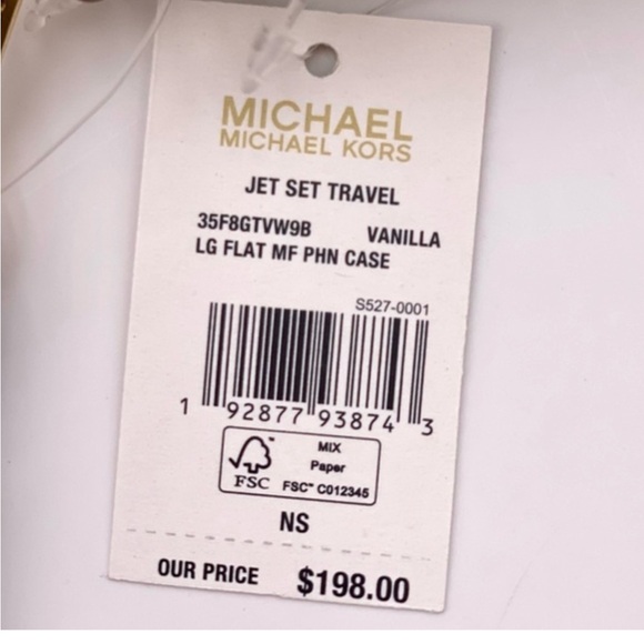 Michael Kors Large Flat Phone Case Wallet Wristlet - Picture 5 of 9